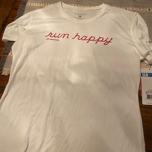 🔥 Brooks Run Happy New With Tag Athletic Tee